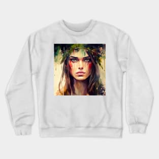 Watercolor Druid #2 Crewneck Sweatshirt